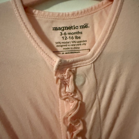 Pink Ruffle Baby Onesie - Picture 2 of 3